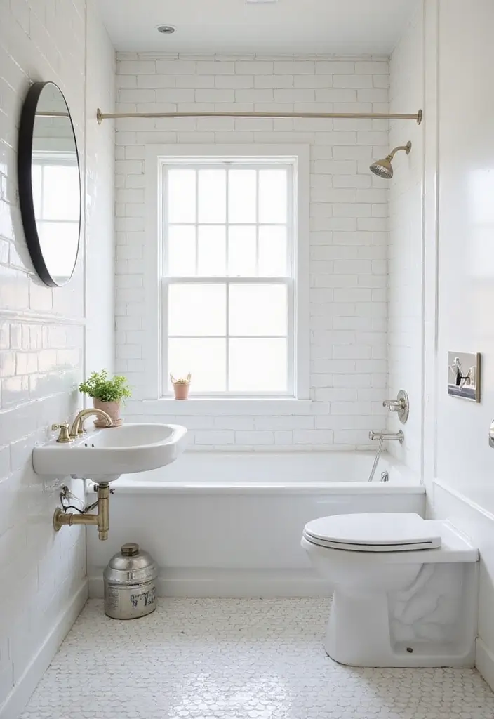27 Aesthetic Bathroom Tiles That Create a Pinterest Look - 1. Classic Subway Tiles