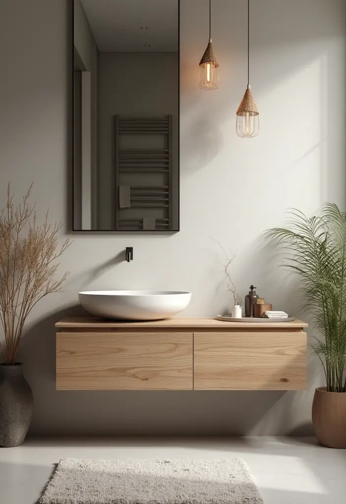 27 Bathroom Basin Design Inspirations That Stand Out - 10. Eco-Friendly Composite Sinks