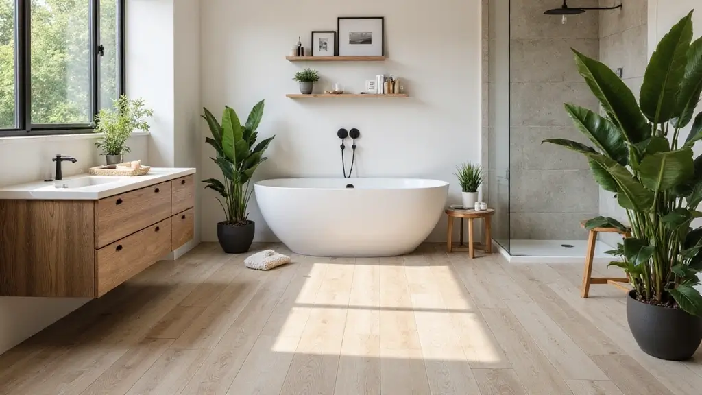 27 Bathroom Flooring Ideas Vinyl Options That Last