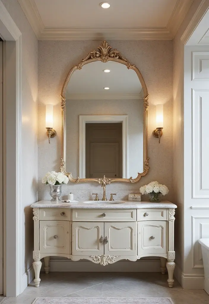 27 European Bathroom Design Ideas That Feel Luxurious - 19. Elegant Mirrors
