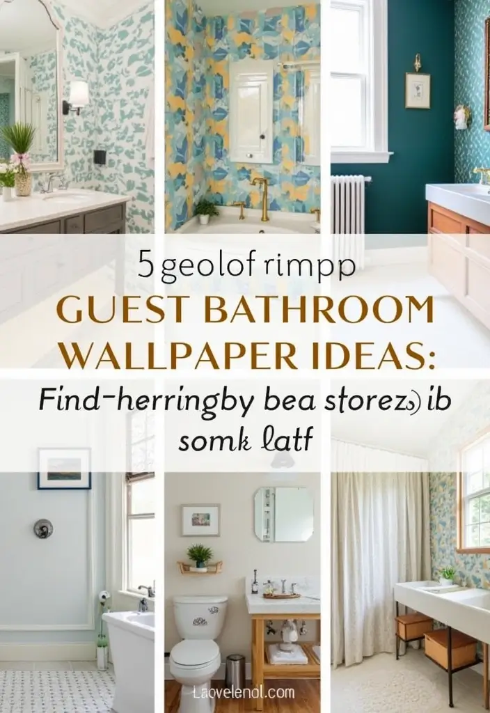 27 Guest Bathroom Wallpaper Ideas That Impress Visitors - Conclusion