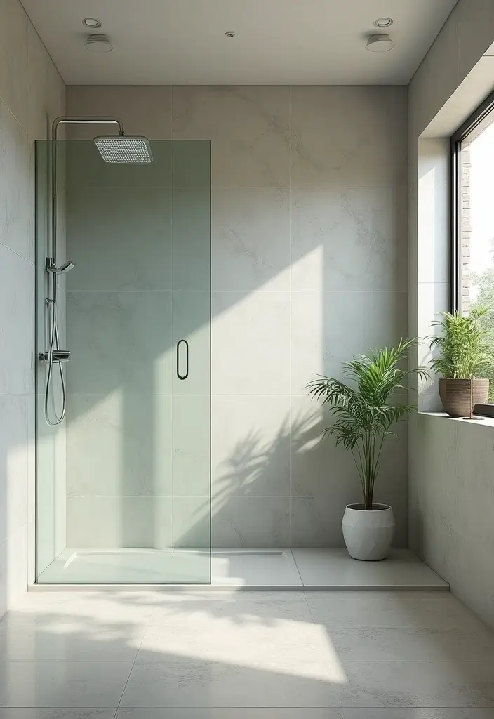 27 Open Bathroom Ideas That Feel Spa-Like - 2. Walk-In Showers