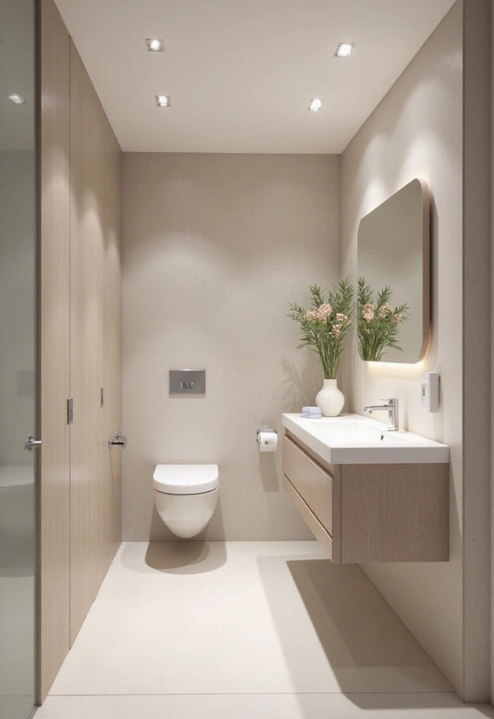 27 Open Bathroom Ideas That Feel Spa-Like - 4. Minimalist Design