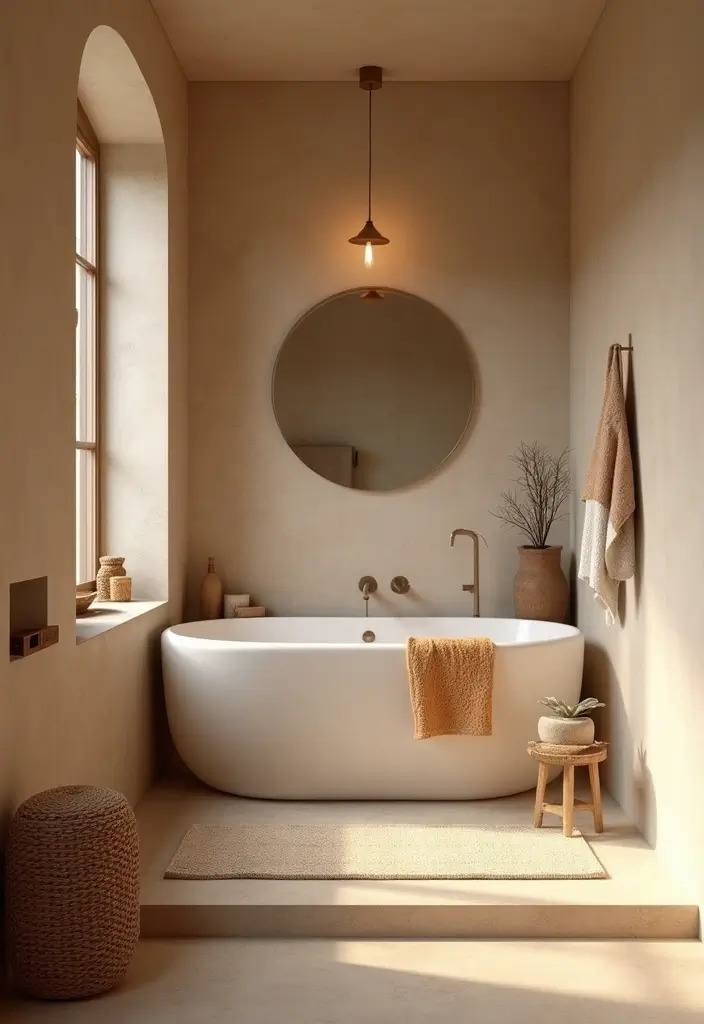 27 Shower Bathroom Design Inspirations That Feel Spa-Like - 17. Warm Neutral Palette