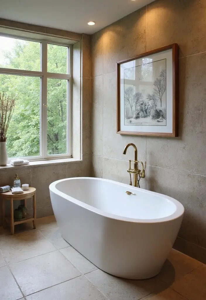 27 Shower Bathroom Design Inspirations That Feel Spa-Like - 7. Freestanding Soaking Tubs