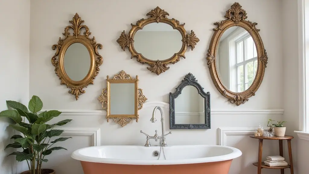 27 Unique Bathroom Mirrors That Make a Statement