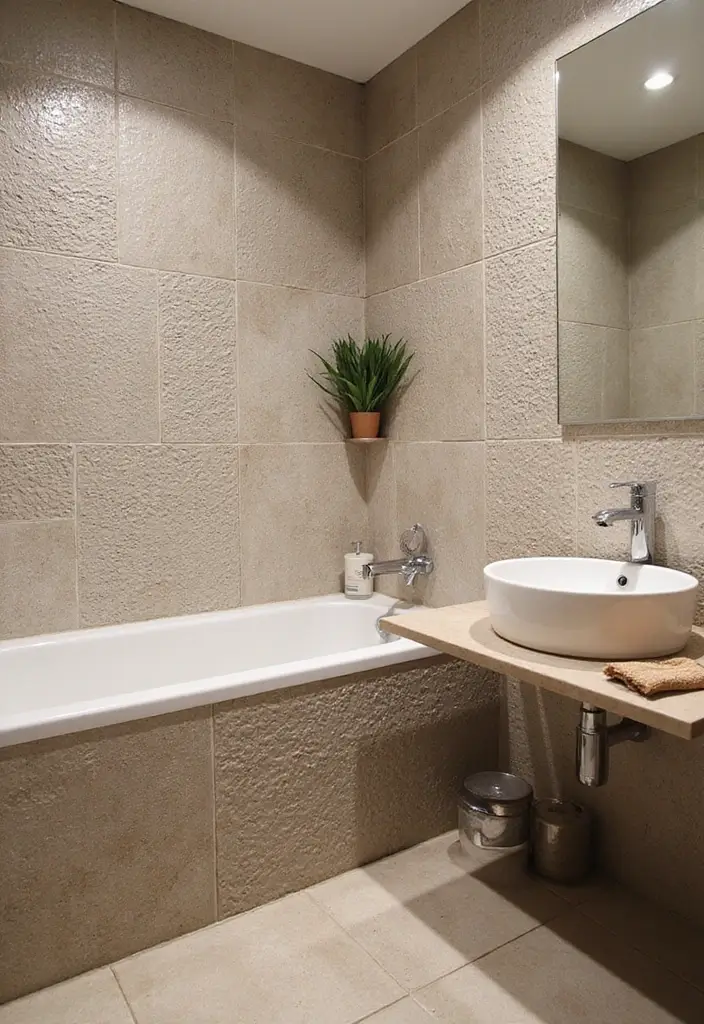 28 2025 Bathroom Tile Trends You'll Want to Copy - 13. Textured Tiles