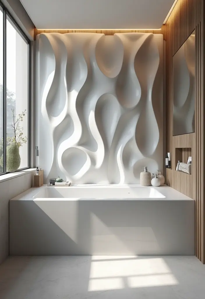 28 2025 Bathroom Tile Trends You'll Want to Copy - 9. 3D Tiles