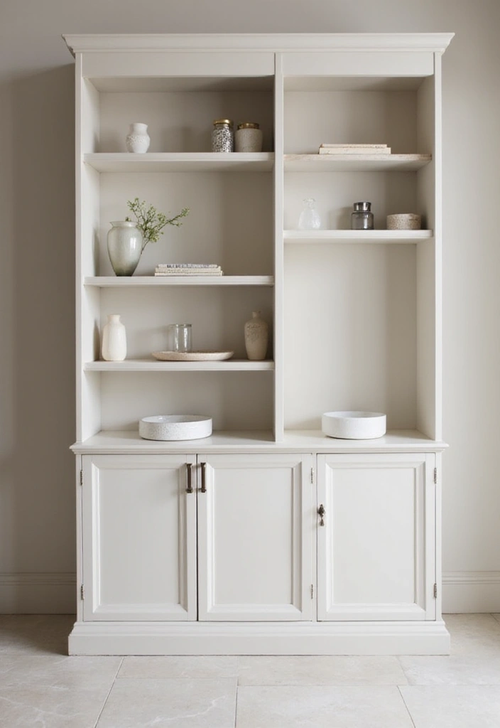 28 Bathroom Cabinet Decor Ideas That Feel Elegant - 1. Chic Minimalist Styling