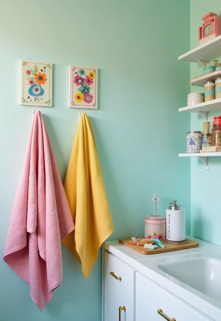 28 Bathroom Hooks Ideas That Keep Things Organized - 15. Clip Hooks