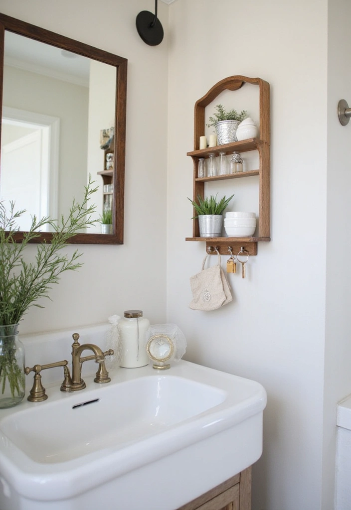 28 Bathroom Hooks Ideas That Keep Things Organized - 28. Bathroom Hook Key Holder