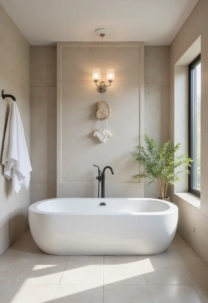 28 Bathroom Hooks Ideas That Keep Things Organized - 5. Stone Hooks