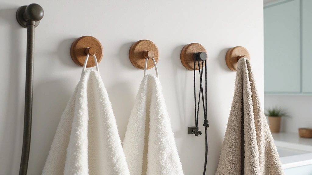 28 Bathroom Hooks Ideas That Keep Things Organized