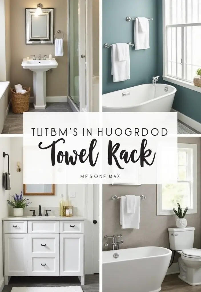 28 Bathroom Towel Rack Ideas That Combine Form and Function - Conclusion