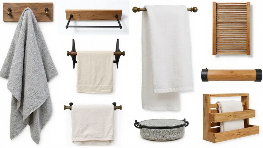 28 Bathroom Towel Rack Ideas That Combine Form and Function