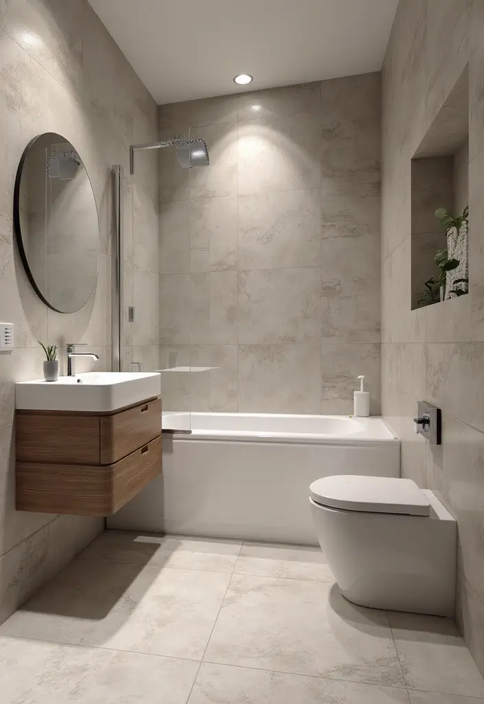 28 Bathroom Wall Ideas That Transform the Look - 25. Textured Laminates