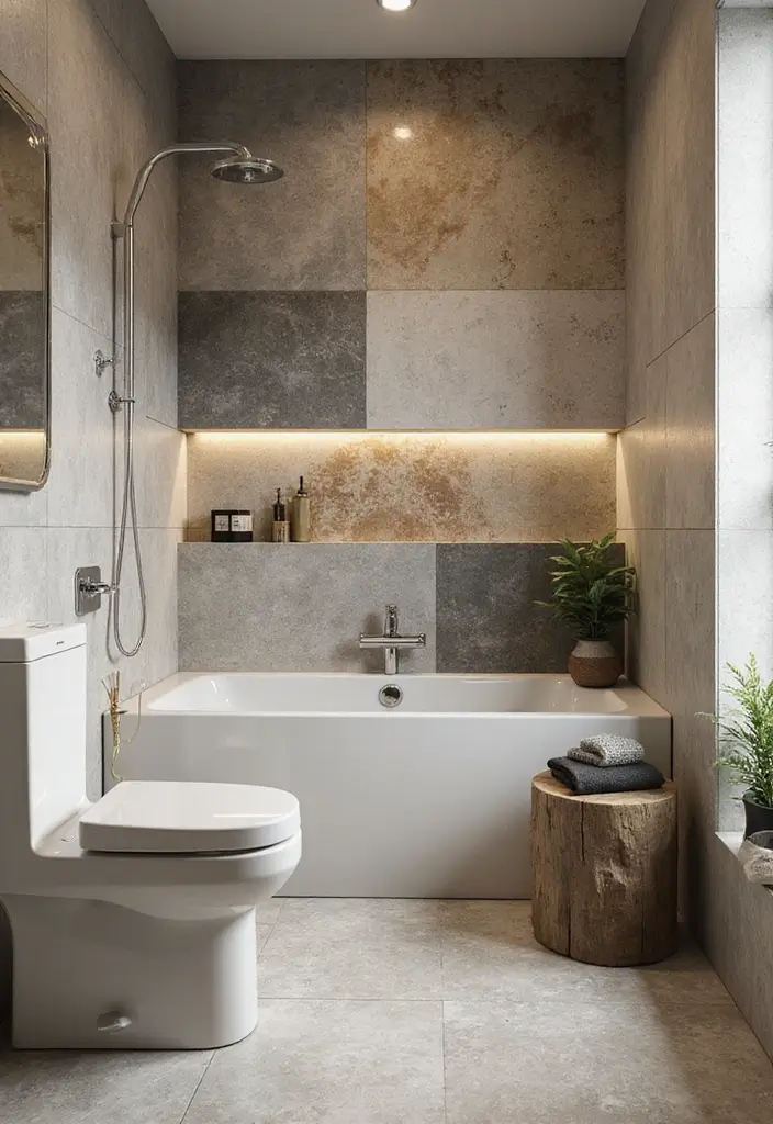 28 Bathroom Wall Ideas That Transform the Look - 5. Eco-Friendly Tiles