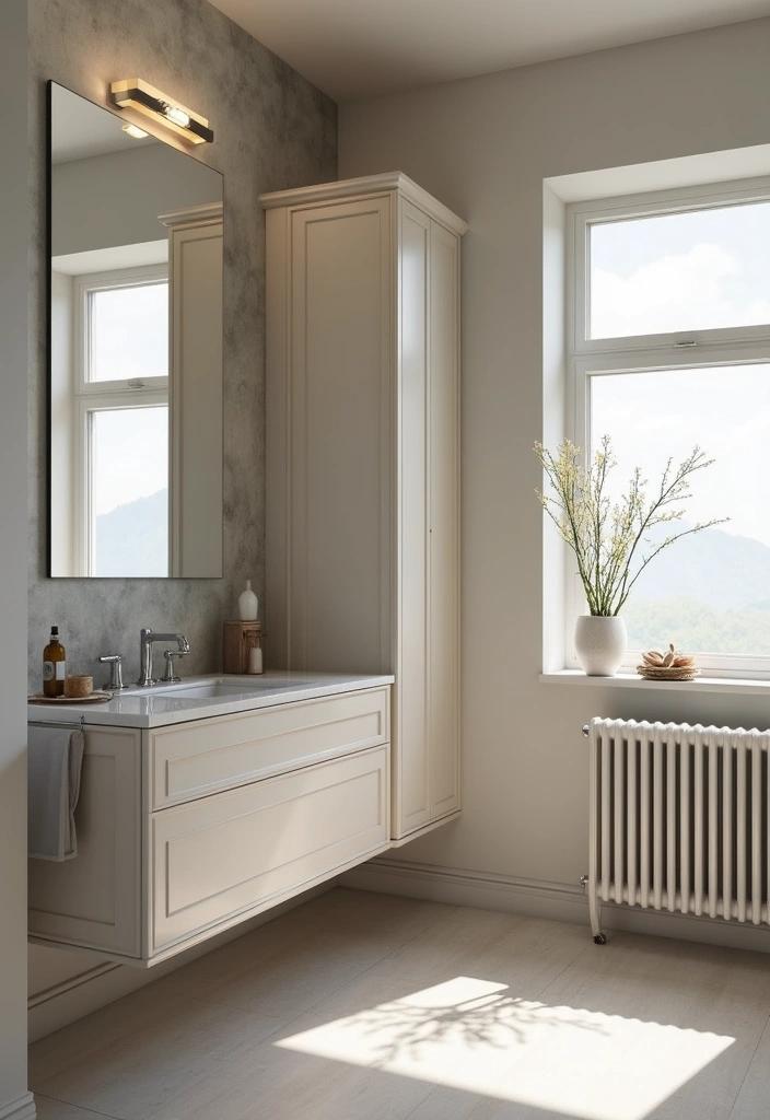 28 Modern Bathroom Cabinet Ideas That Elevate Storage - 10. Corner Cabinets