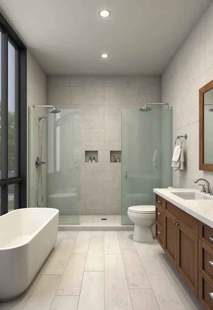 28 Sims 4 Bathroom CC Ideas for Your Dream Build - 22. Seamless Transitional Spaces