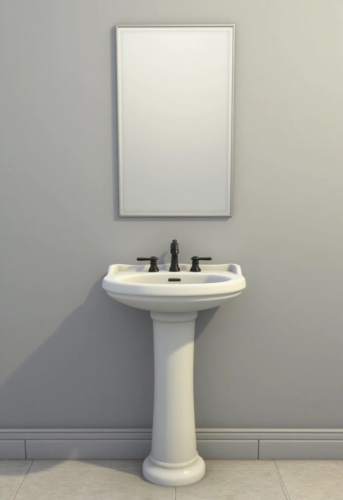 28 Sims 4 Bathroom CC Ideas for Your Dream Build - 23. Elegant Pedestal Sinks