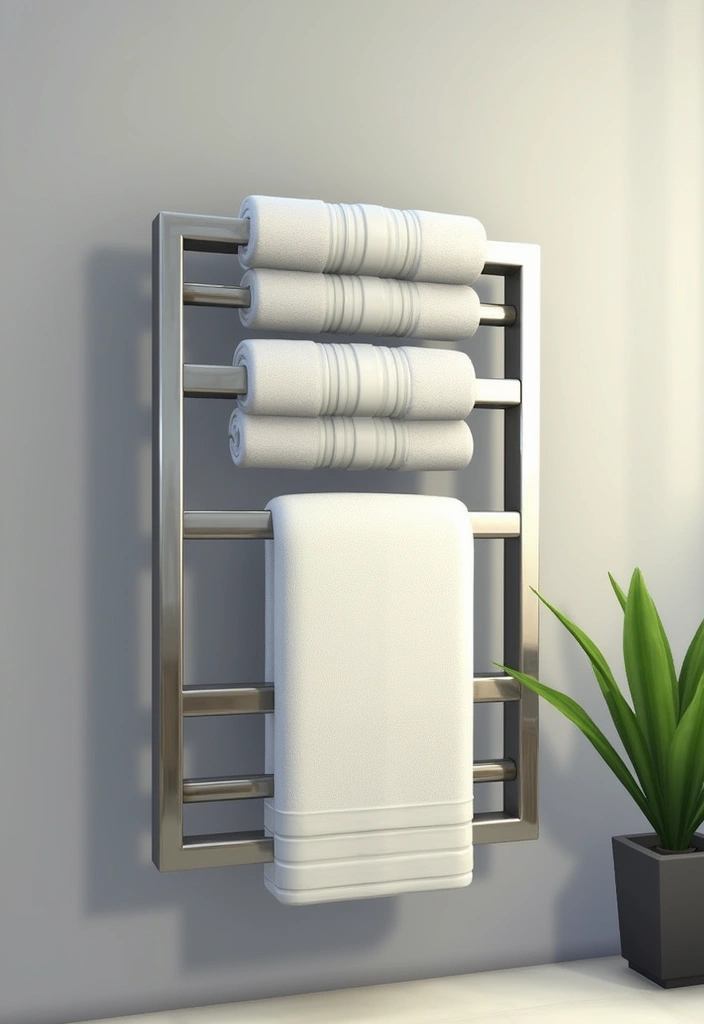 28 Sims 4 Bathroom CC Ideas for Your Dream Build - 4. Stylish Towel Racks