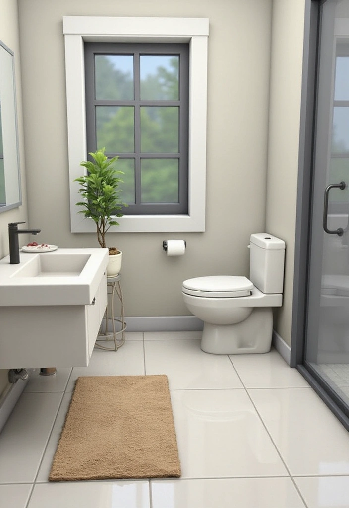 28 Sims 4 Bathroom CC Ideas for Your Dream Build - 7. Soft Area Rugs