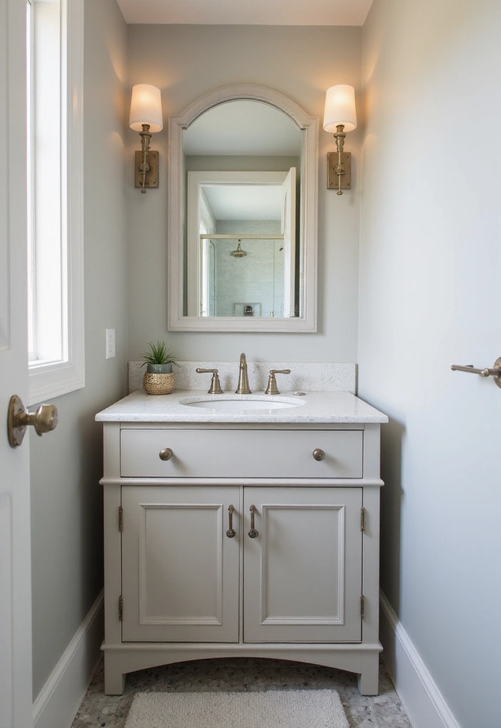 28 Small Powder Bathroom Ideas That Feel Expensive - 19. High-End Fixtures