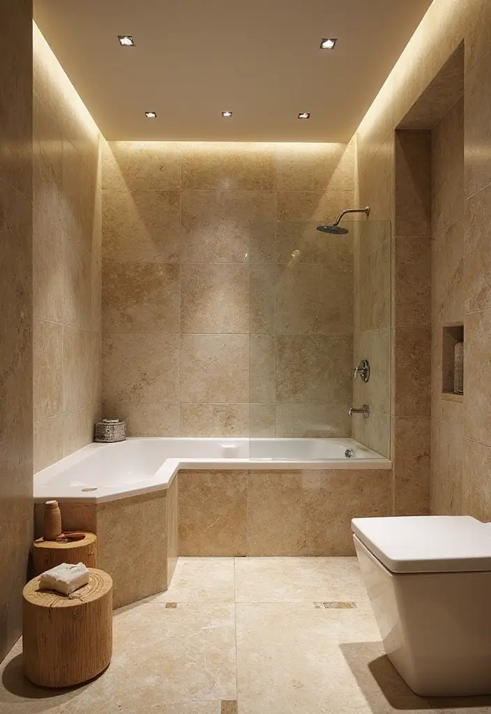 28 Steam Bathroom Ideas That Feel Spa-Worthy - 18. Under-Floor Heating