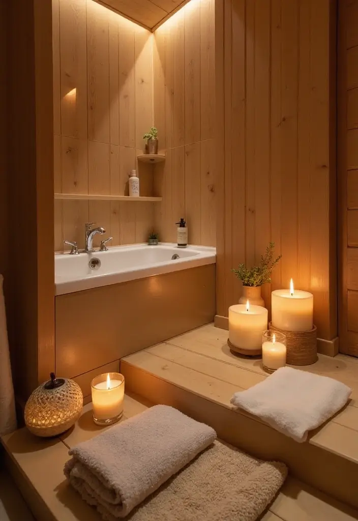 28 Steam Bathroom Ideas That Feel Spa-Worthy - 24. Aromatherapy Elements