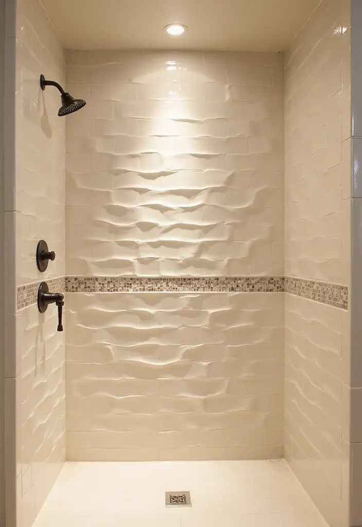 28 Timeless Bathroom Shower Tile Ideas That Age Gracefully - 17. Vintage Subway Tile With Beveled Edges