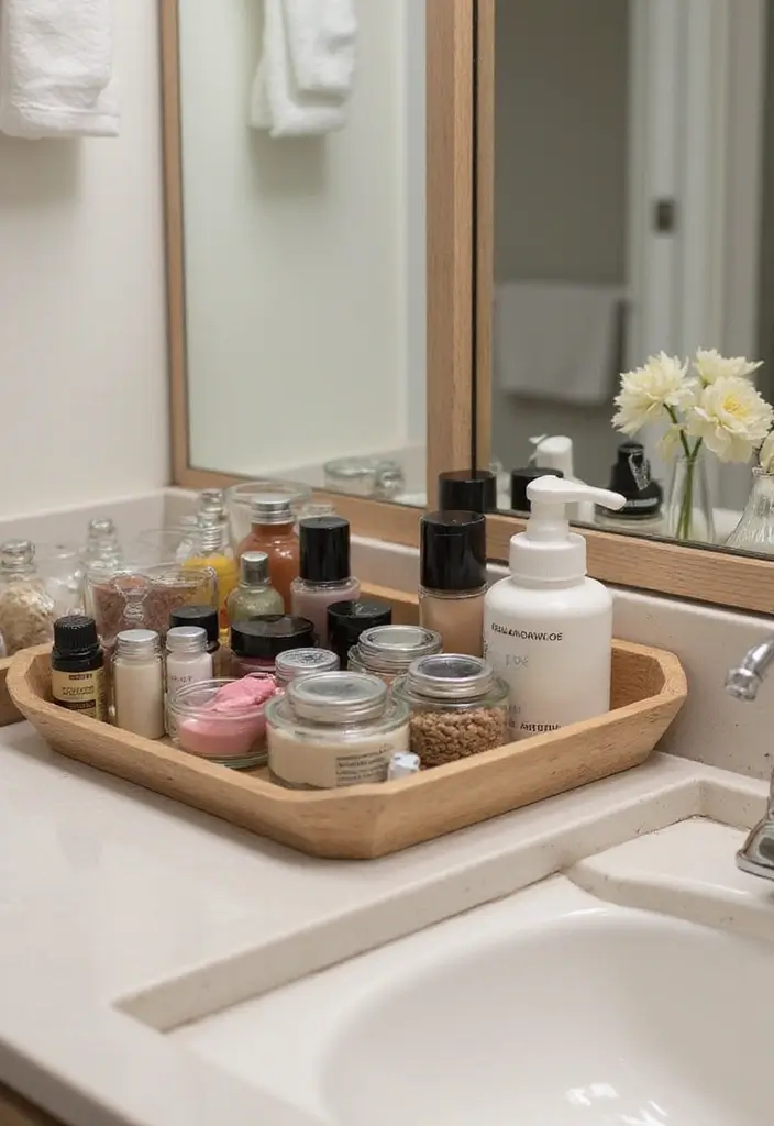 29 Bathroom Jars Ideas for Stylish Storage - 14. Miniature Jars for Travel Essentials