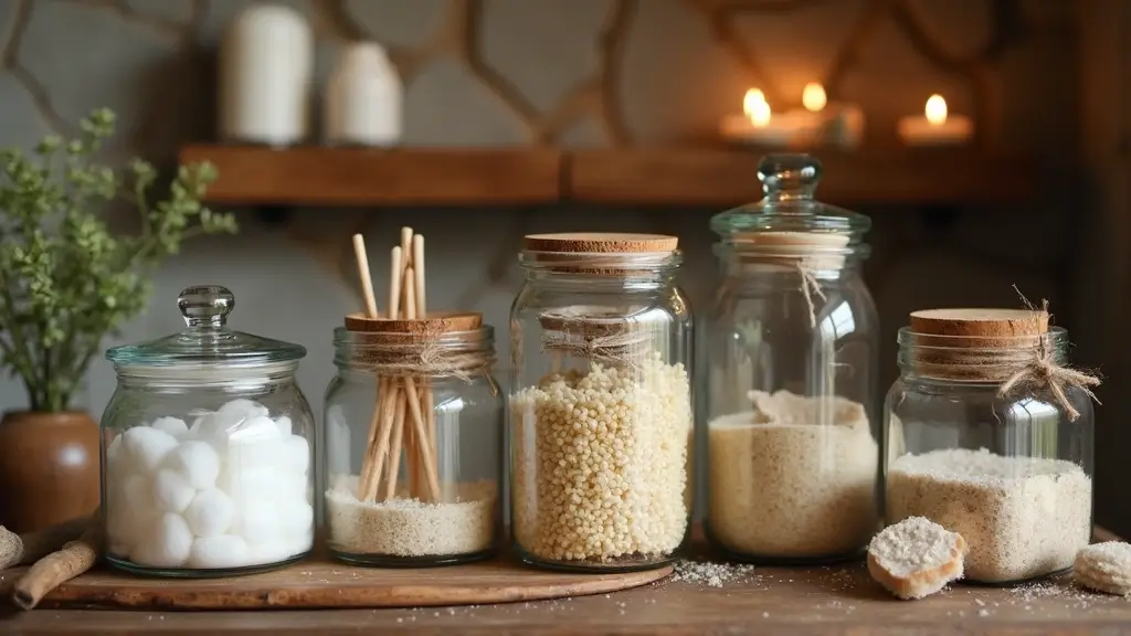 29 Bathroom Jars Ideas for Stylish Storage