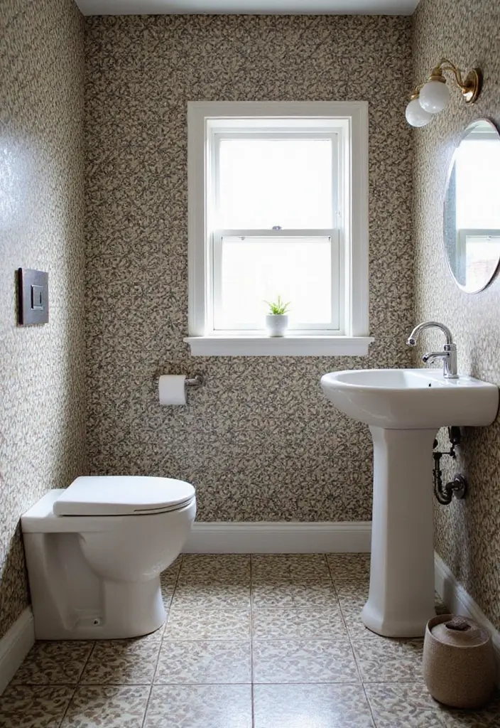 29 Bathroom Tiles Design Ideas for Small Spaces That Impress - 10. Geometric Tile Patterns