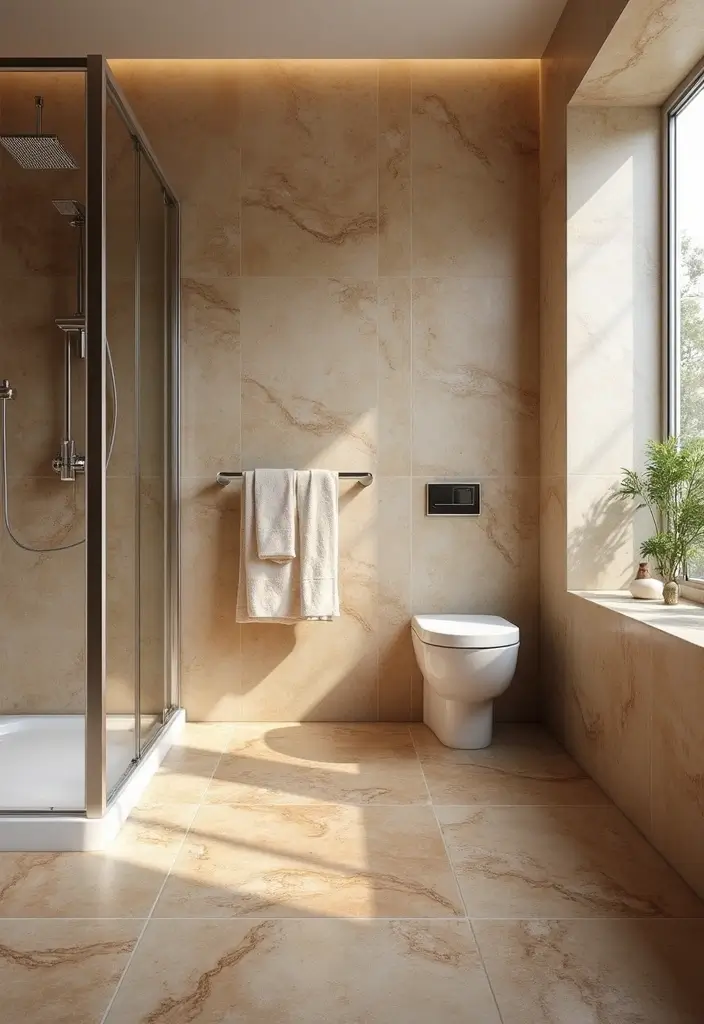 29 Bathroom Tiles Design Ideas for Small Spaces That Impress - 27. Radiant Heating System with Tile