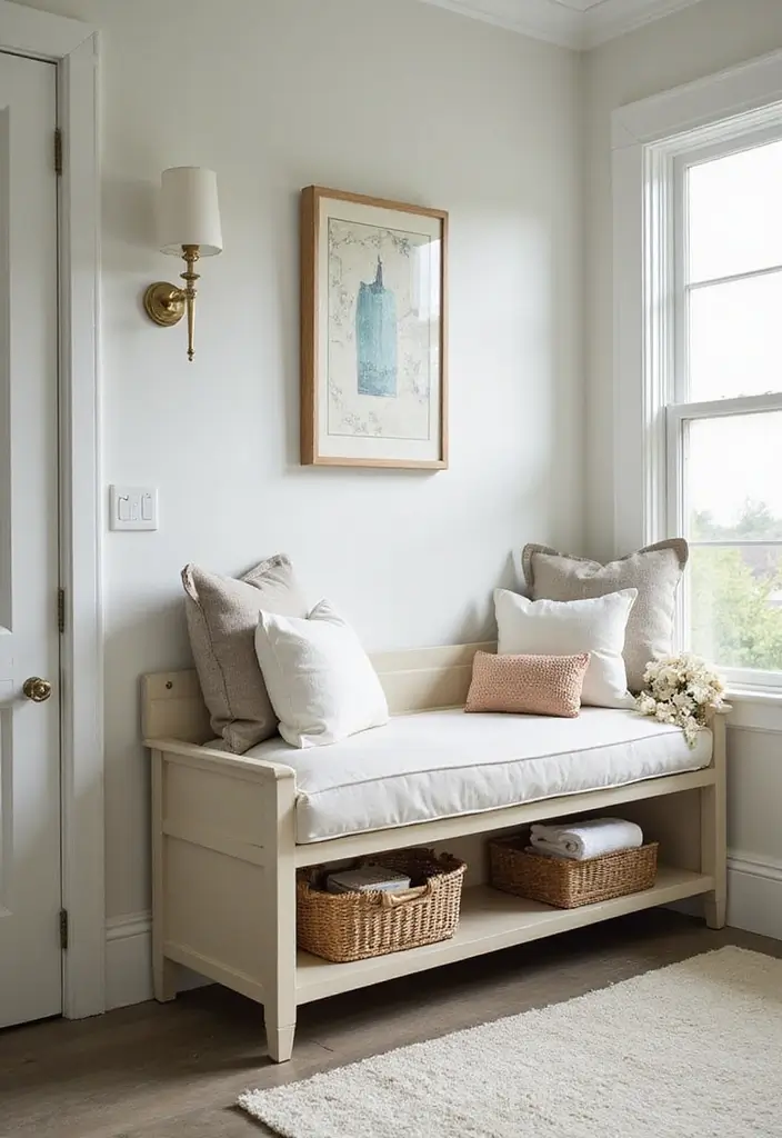 29 IKEA Bathroom Hack Ideas That Transform Your Space - 20. Multi-use Benches