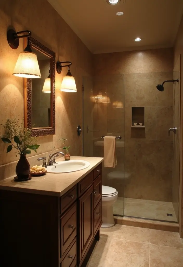 29 IKEA Bathroom Hack Ideas That Transform Your Space - 28. Stylish Bathroom Lighting