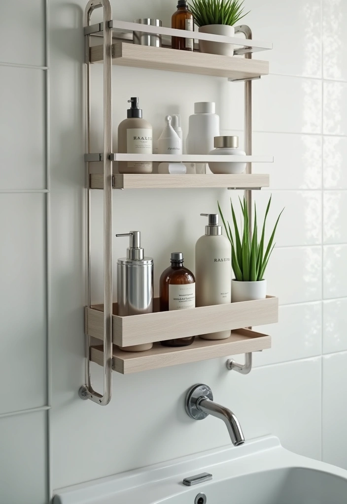 29 IKEA Bathroom Hack Ideas That Transform Your Space - 5. Chic Shower Caddy