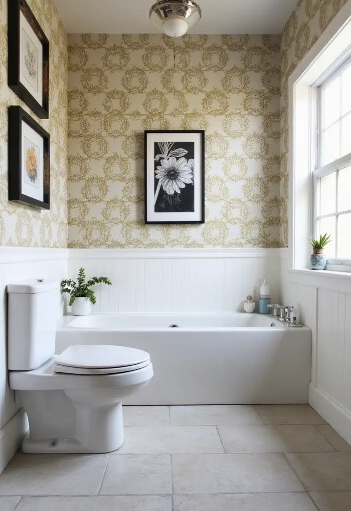 29 IKEA Bathroom Hack Ideas That Transform Your Space - 9. Glam Up Your Walls