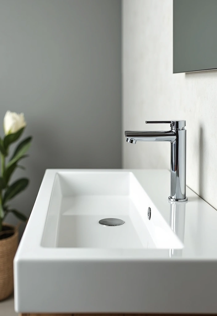 29 Photos in Bathroom Ideas That Look Chic - 13. Chic Faucet Designs