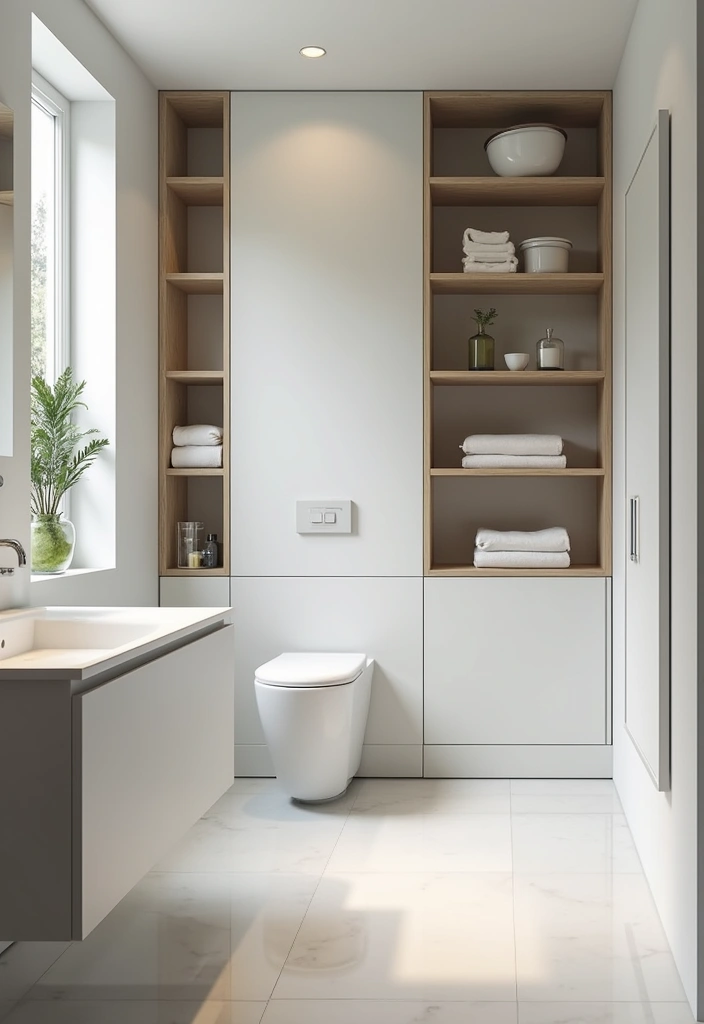 29 Photos in Bathroom Ideas That Look Chic - 16. Smart Storage Ideas