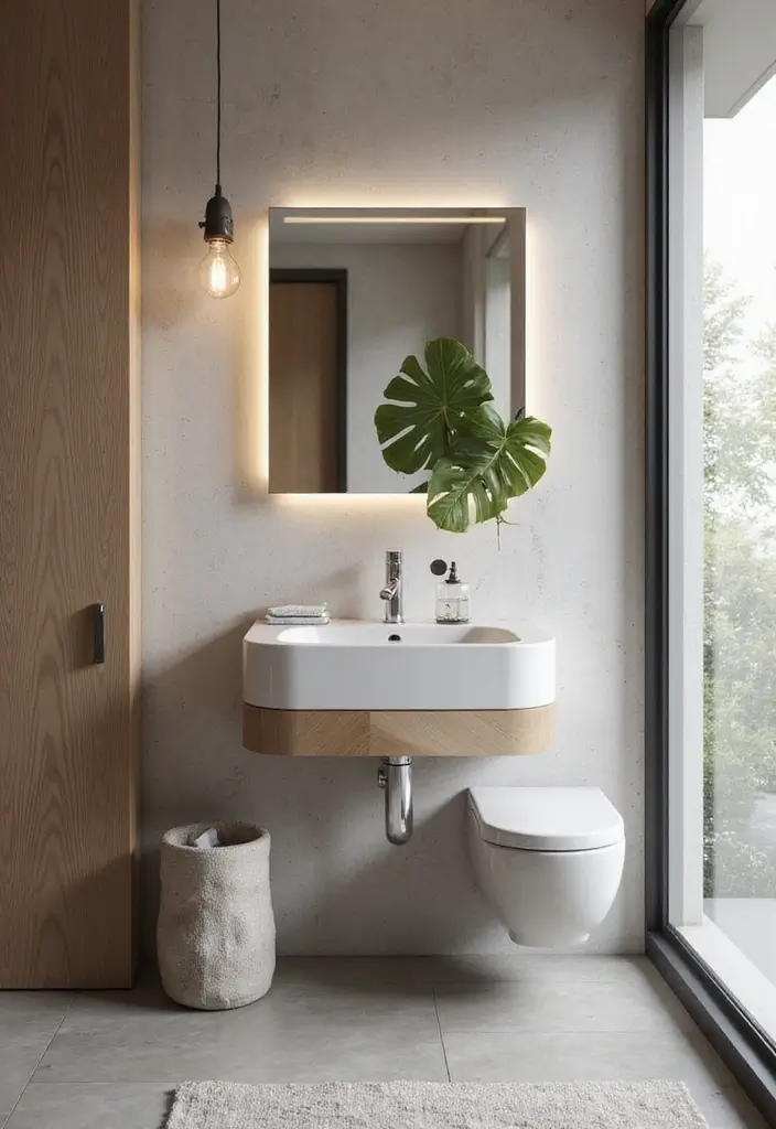 29 Tiny Bathroom Layout Ideas That Actually Work - 25. Corner Sinks