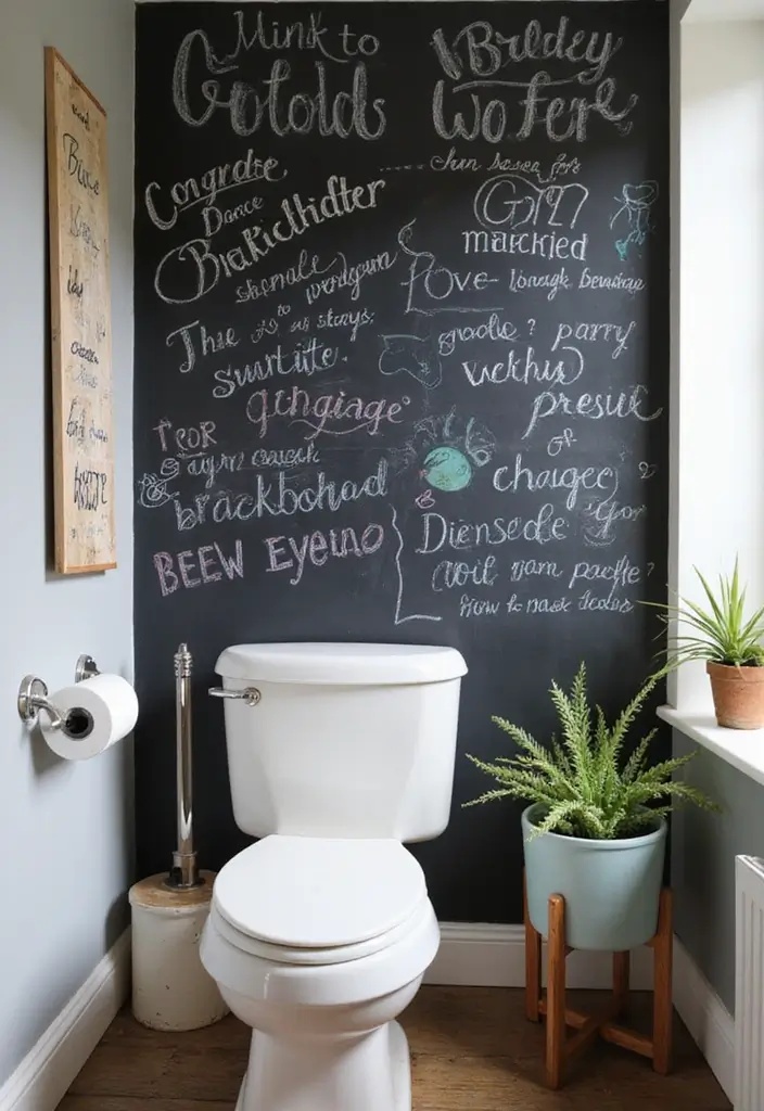 29 Wet Wall Bathroom Ideas That Add Texture - 26. Interactive Wall Installations
