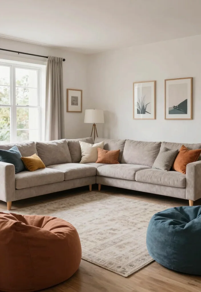 15 Baby Living Room Set Up Ideas: Safe, Stylish, and Practical - 13. Comfortable Seating for Family Time 1