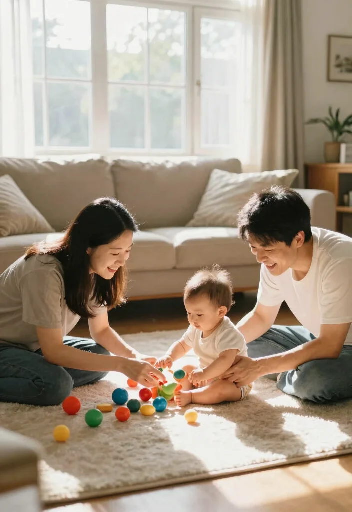 15 Baby Living Room Set Up Ideas: Safe, Stylish, and Practical - 15. Enjoying the Journey 1