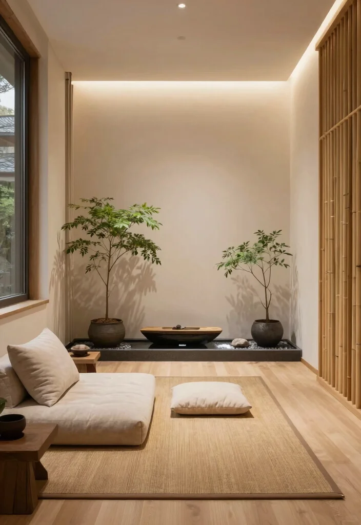 15 Bedroom Nook Ideas for Cozy Private Corners - 15. Calm Zen Retreat 1