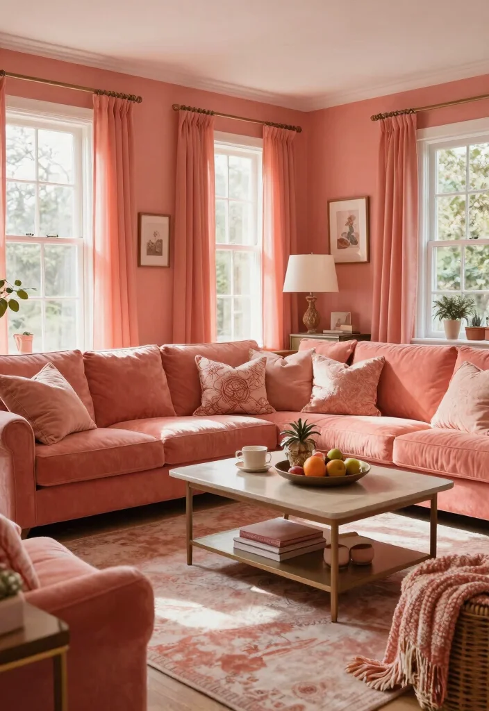 15 Coral Living Room Ideas: Warm, Fresh, and Inviting - Conclusion 1