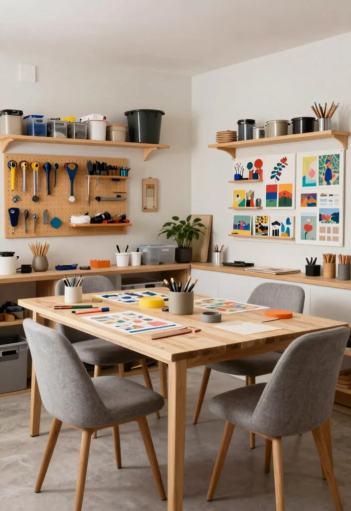 15 Extra Bedroom Ideas: Creative Ways to Maximize Small Spaces - 10. Hobby Room Retreat 1