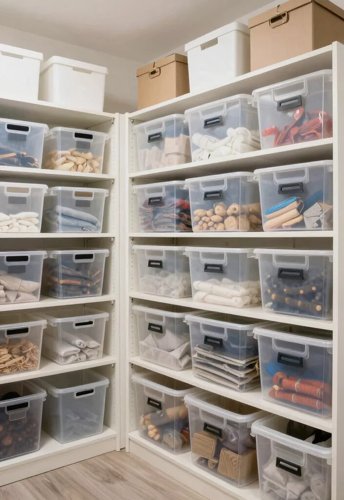 15 Extra Bedroom Ideas: Creative Ways to Maximize Small Spaces - 11. Seasonal Storage Space 1