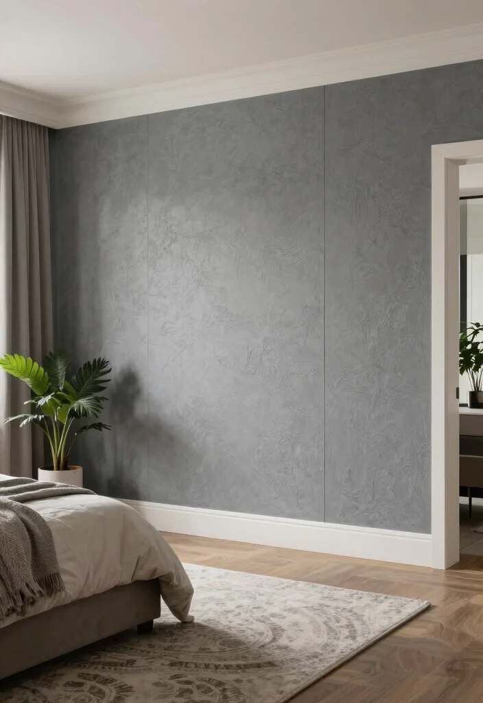 15 Half Wall Paneling Ideas Bedroom Classic Modern Blend - 4. Textured Panels for Depth 1