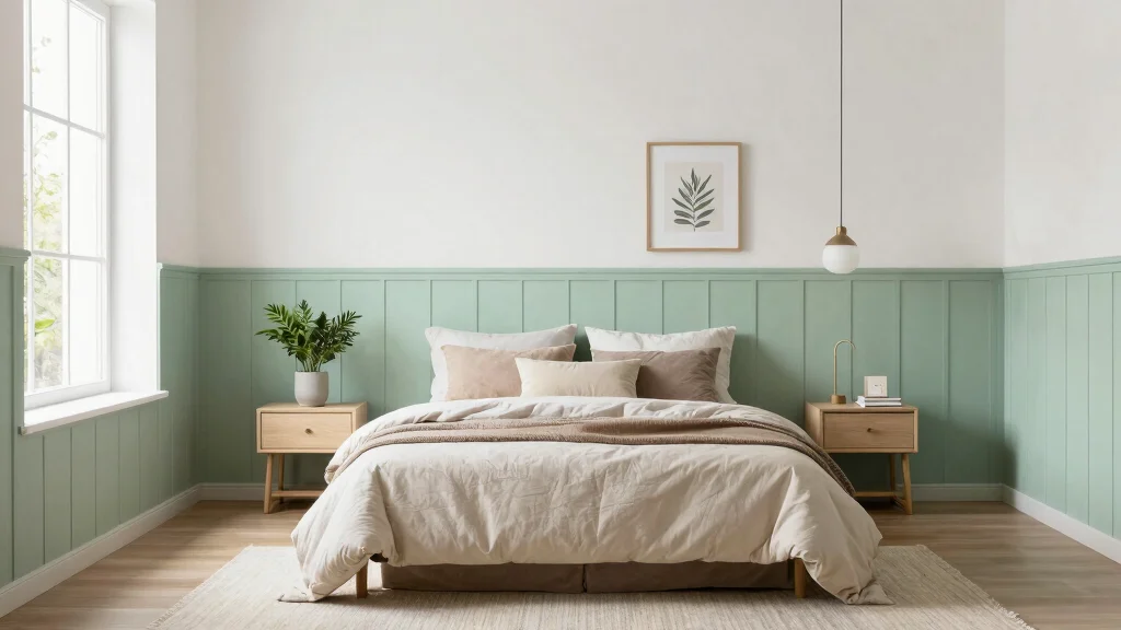 15 Half Wall Paneling Ideas Bedroom Classic Modern Blend